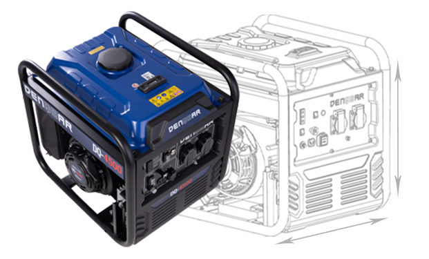 Compact and lightweight high performance generator