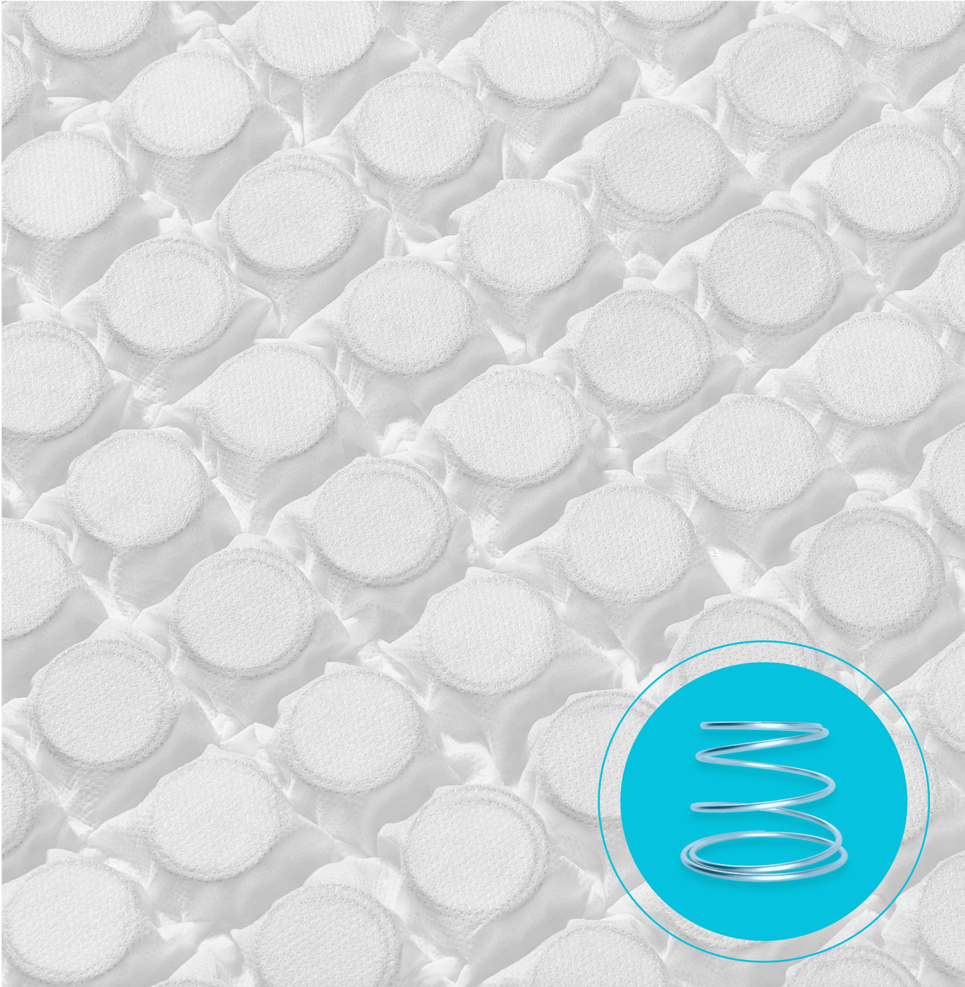 Cot bed mattress springs