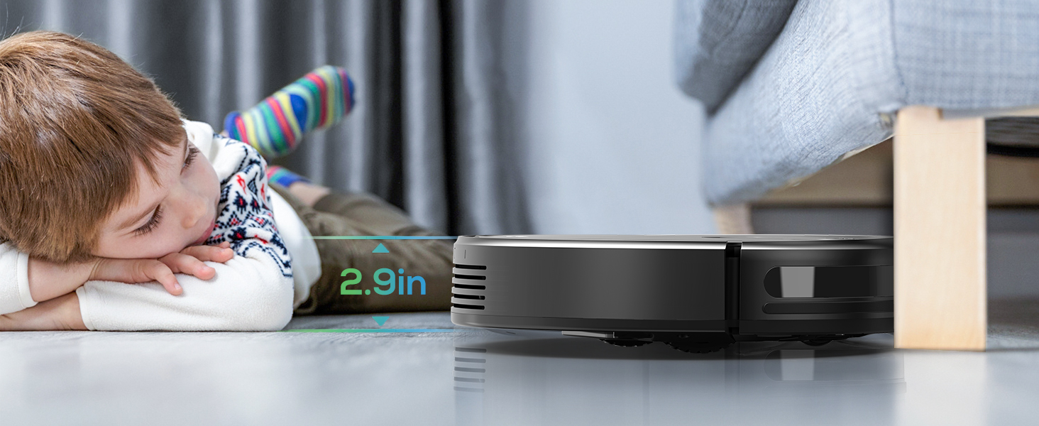 (G-B) Robot Vacuum 2.9inch- PC