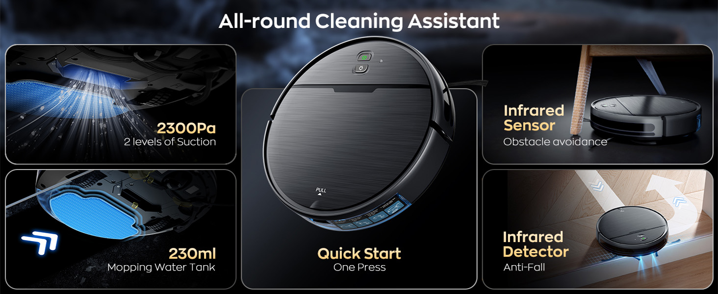 All-round Cleaning Robot Vacuum