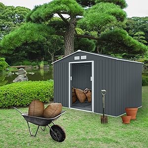 svita garden house s200 house metal grey