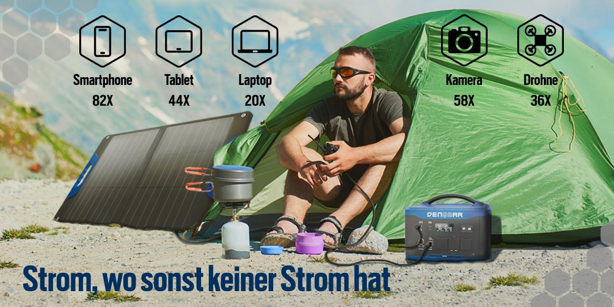 Wie oft kann ich mein Handy mit dem Solargenerator laden? Ladezeiten elektrische Geräte