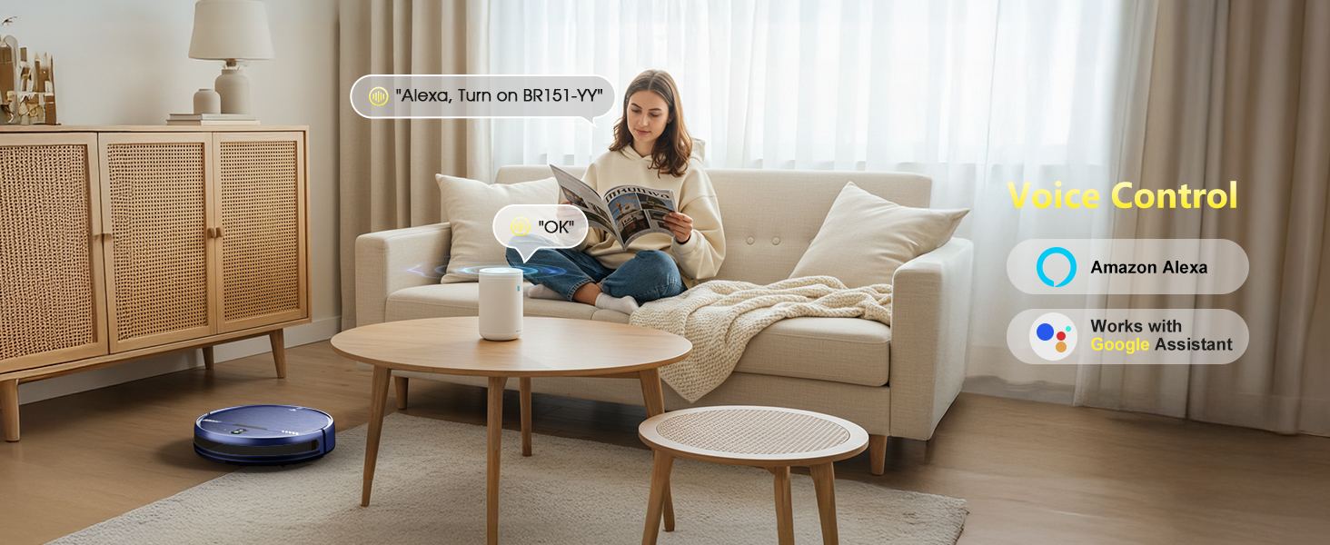 (y)robot vacuum Voice Control-PC