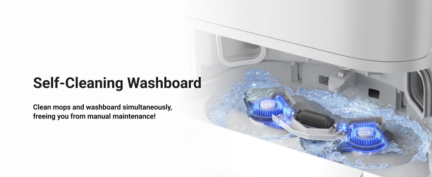 self cleaning washboard