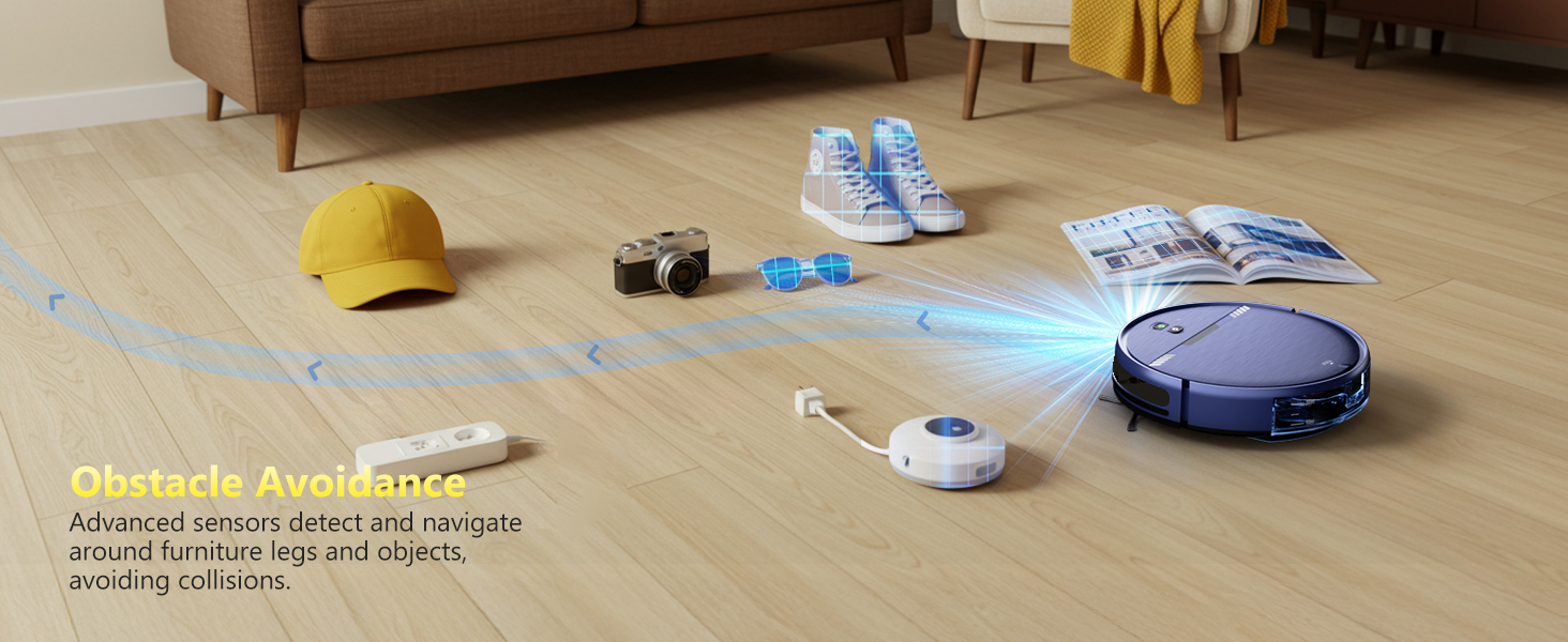 (y)robot vacuum Obstacle Avoidance-PC